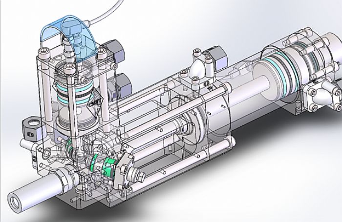Cabezales para mezcla de poliuretano
